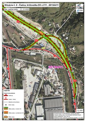 Križovatka D3 x I/11, Čadca