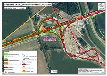 Bratislava, Pertžalka – križovatka D4 x I/2