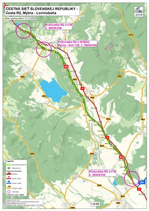 R2, Mýtna – Lovinobaňa