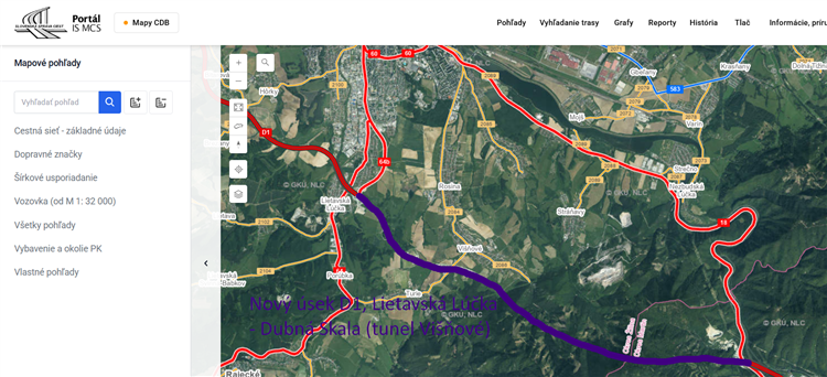 Nový úsek D1, Lietavská Lúčka – Dubná Skala