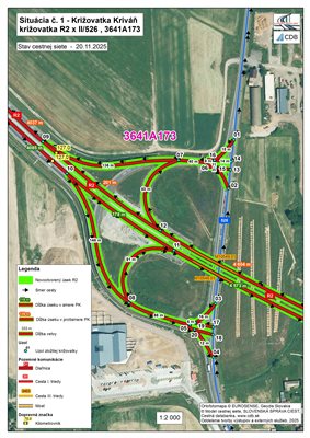 Mimoúrovňová križovatka Kriváň