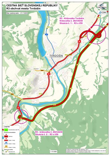 R3, Obchvat Tvrdošína