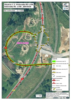 R3 - križovatka R3 x I/59