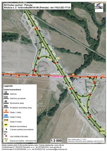 Koniec obchvatu R2, Križovatka R2 x I/16