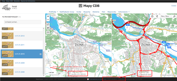 Mapy CDB - História