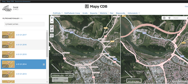 Mapy CDB - História