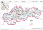 Prečíslovanie vybraných ciest I. triedy - Mapa