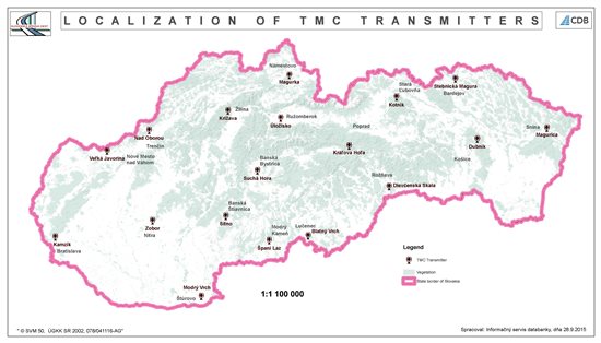 Localization of TMC transmitters